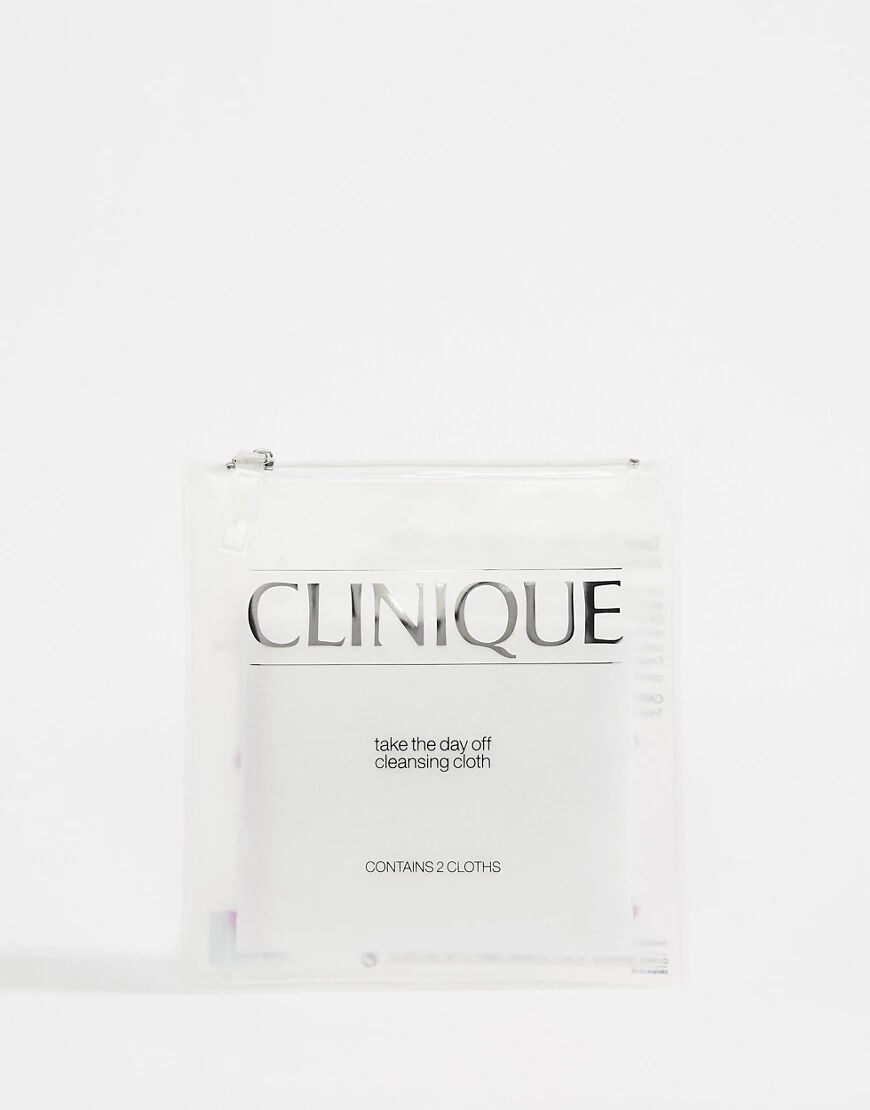 Clinique Take The Day Off Cleansing Cloth- Pack Of 2-No colour  No colour