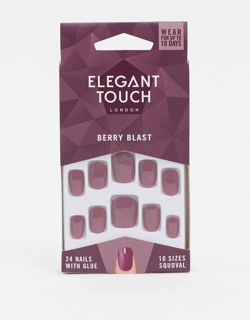 Elegant Touch Berry Blast False Nails-Multi  Multi