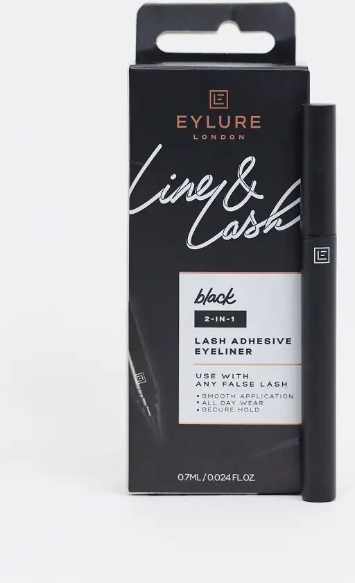 Eylure Line and Lash Black Lash Glue and Liner Pen  Black