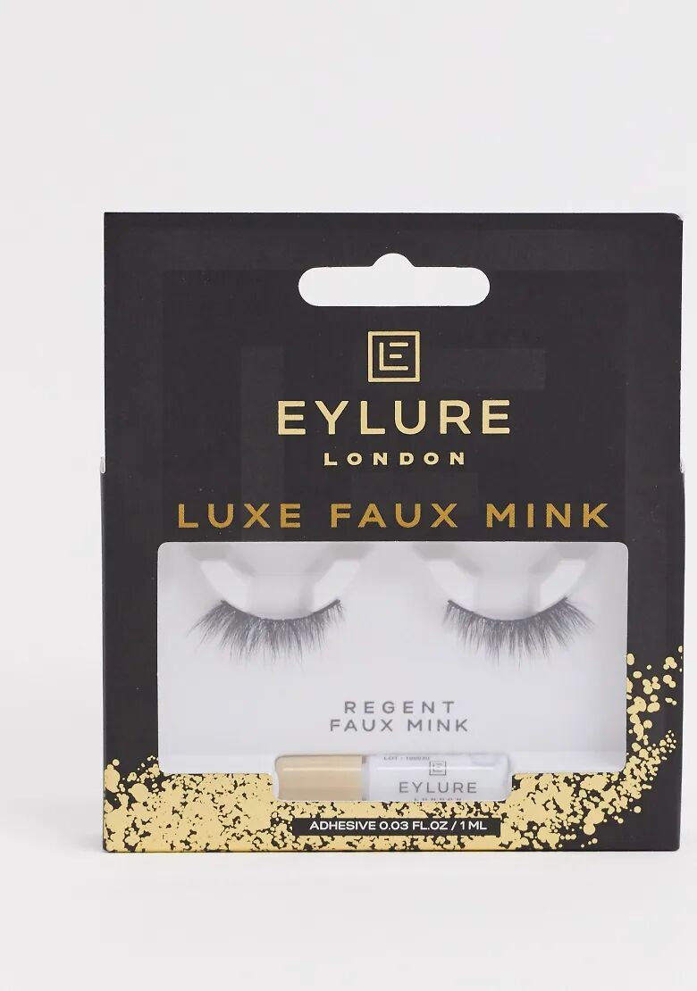 Eylure Luxe Regent False Lashes-Black  Black