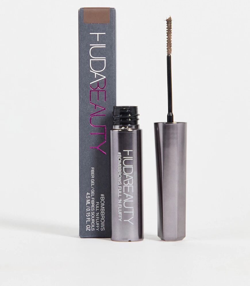 Huda Beauty #BOMBBROWS Full ‘n Fluffy Fiber Brow Gel-No colour  No colour