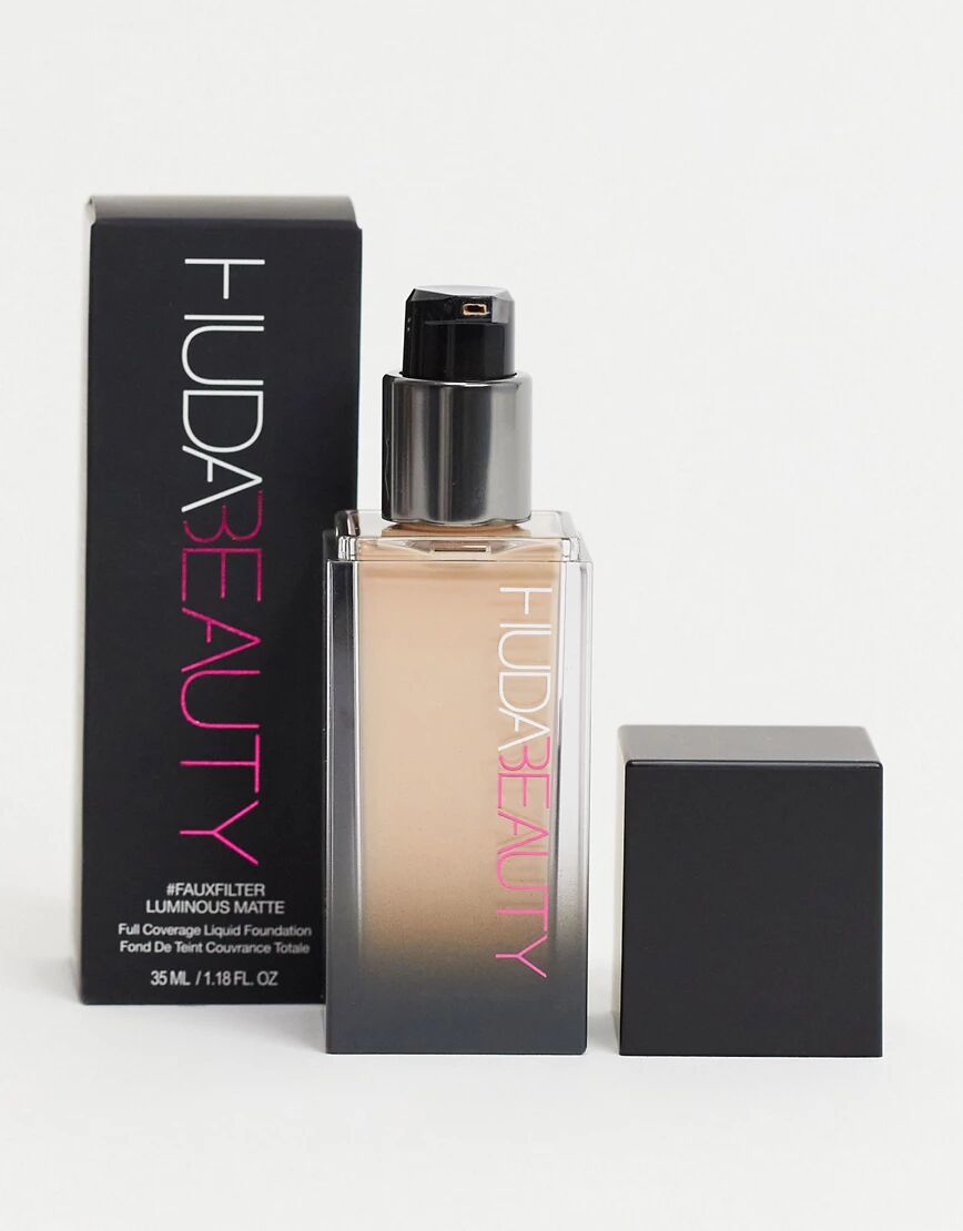 Huda Beauty #FauxFilter Luminous Matte Full Coverage Liquid Foundation-White  White