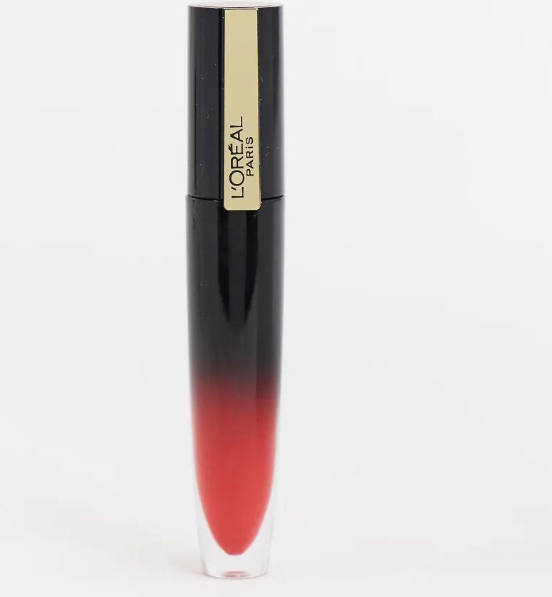 Loreal L'Oreal Paris Brilliant Signature High Shine Colour Lip Ink - Be Brilliant-Pink  Pink