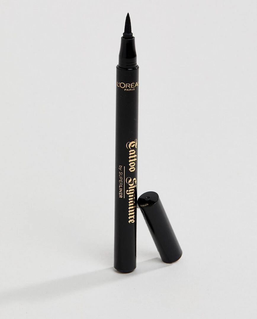 Loreal L'Oreal Paris Tattoo Signature 24HR Liquid Eyeliner - Black  Black