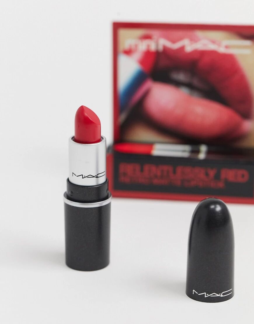 MAC Mini MAC Traditional Matte Lipstick - Relentlessly Red  Red