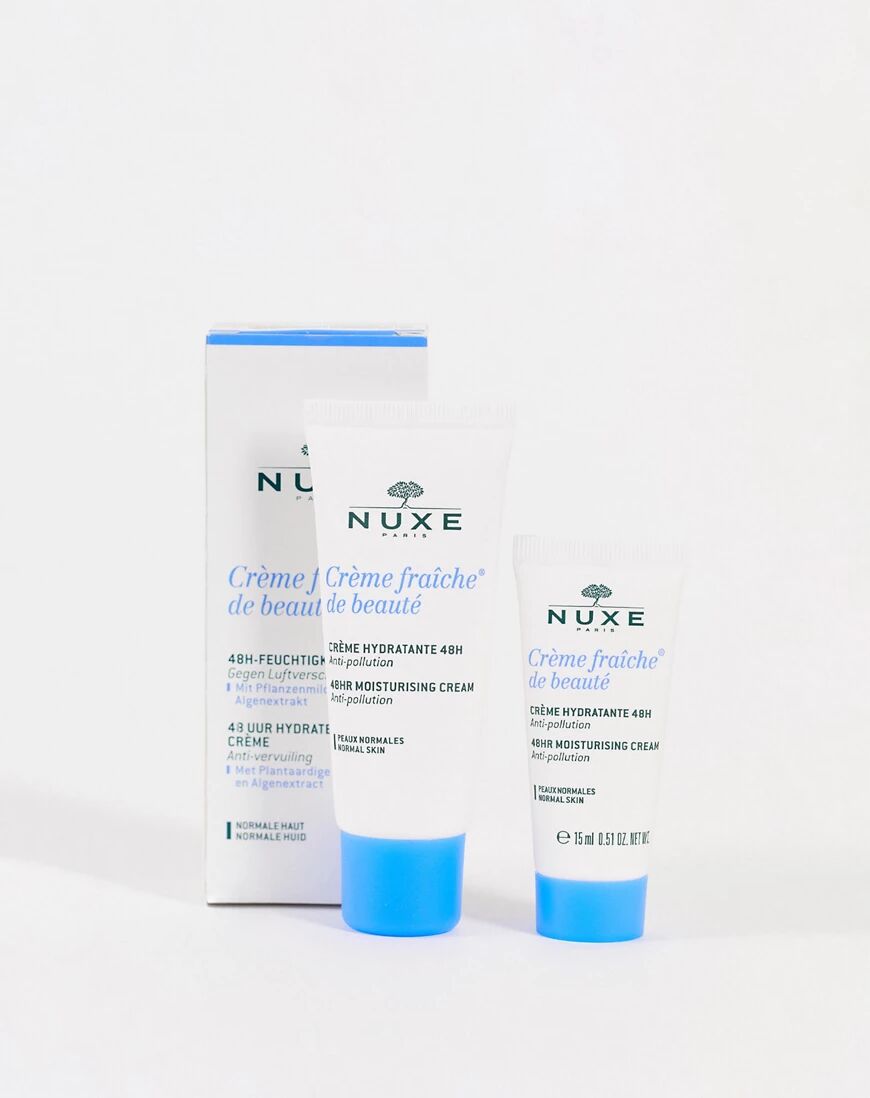 NUXE Creme Fraiche de Beaute 48hr Moisturising Cream 30ml + Free Gift (save 31%)-No colour  No colour