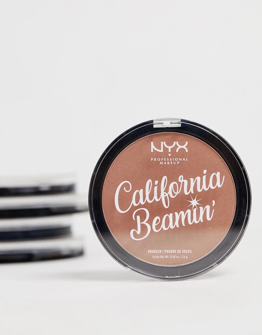 NYX Professional Makeup California Beamin' Face And Body Bronzer - Free Spirit-Brown  Brown