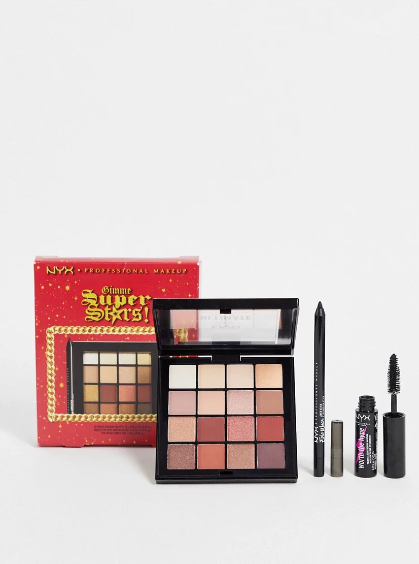 NYX Professional Makeup Gimme Super Stars! Look Up To The Skies Trio Eye Gift Set-Multi  Multi