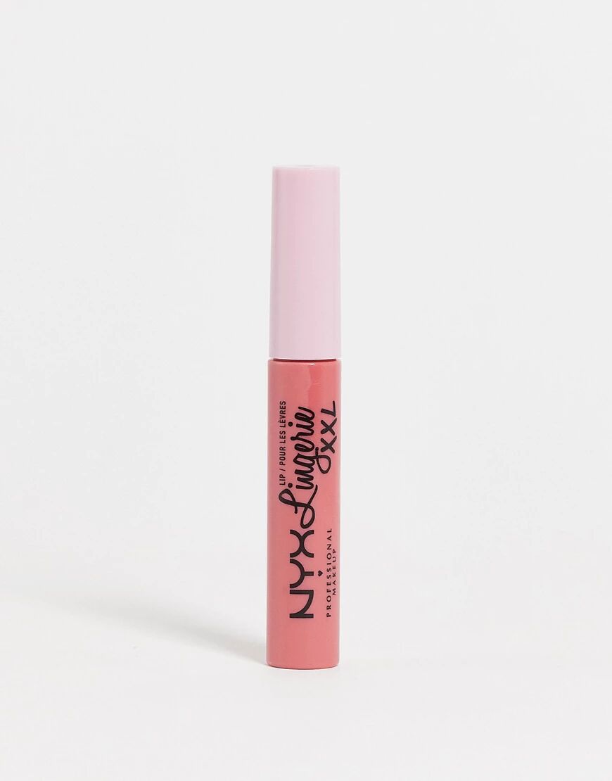 NYX Professional Makeup Lip Lingerie XXL Matte Liquid Lipstick - XXpose Me-Pink  Pink
