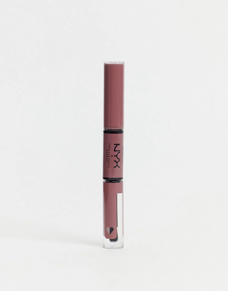 NYX Professional Makeup Shine Loud Long Lasting Lip Shine Lip Gloss - Overnight Hero-Pink  Pink