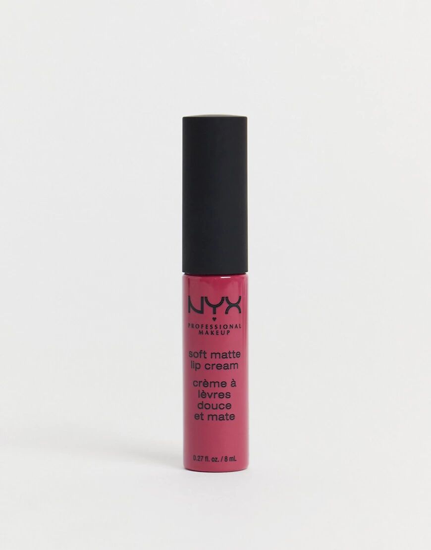 NYX Professional Makeup Soft Matte Lip Cream - Prague-Purple  Purple