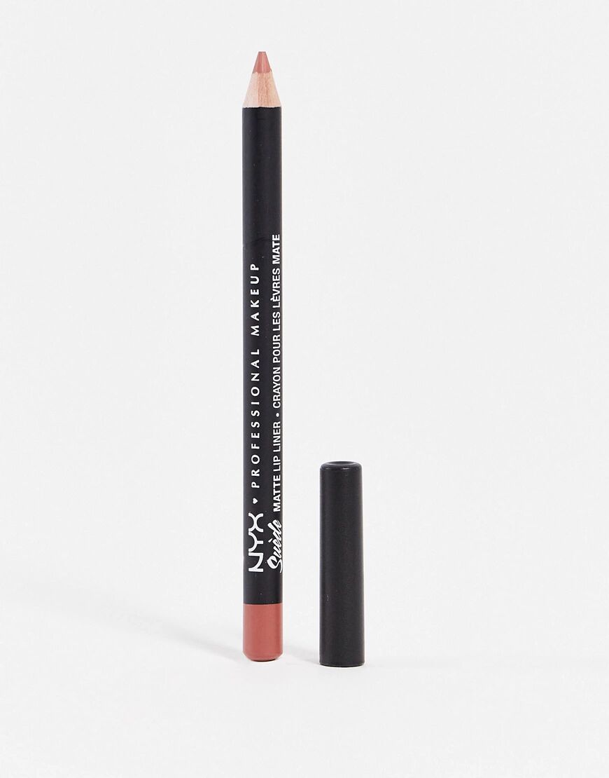 NYX Professional Makeup Suede Matte Lip Liner - Free Spirit-Neutral  Neutral