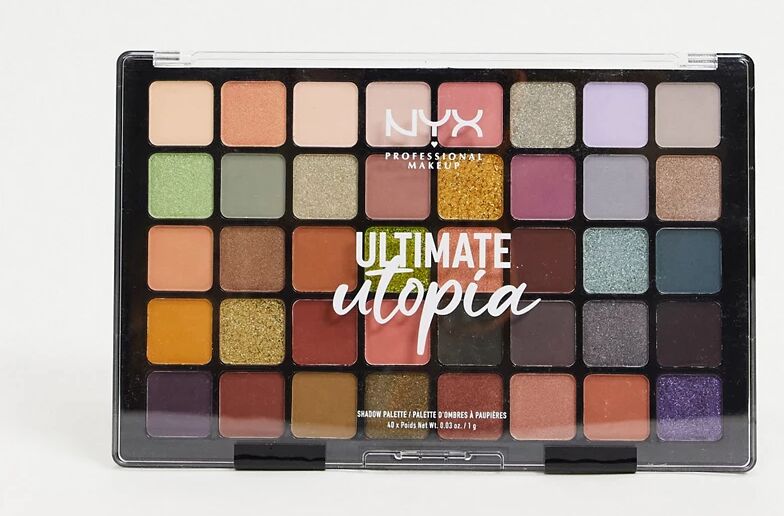 NYX Professional Makeup Ultimate 40 Shade Shadow Palette - Utopia-Multi  Multi