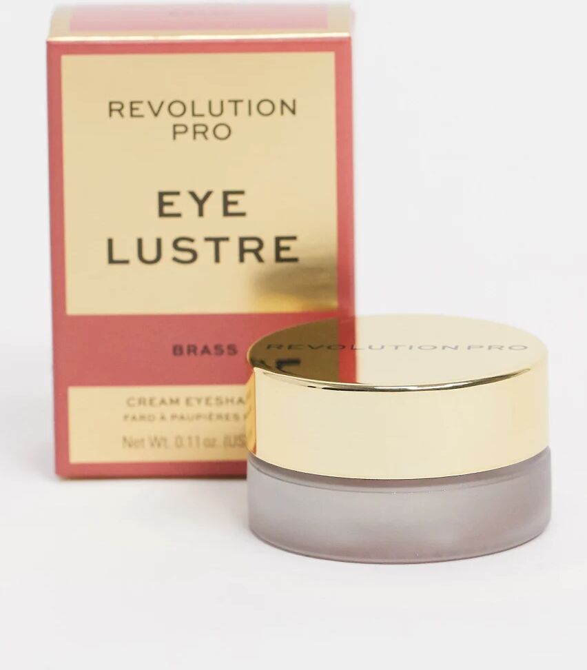 Revolution Pro Eye Lustre Cream Eyeshadow Pot - Brass-Copper  Copper