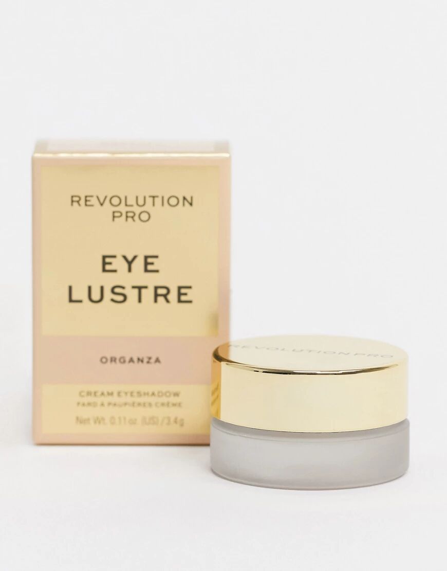 Revolution Pro Eye Lustre Cream Eyeshadow Pot - Organza-Gold  Gold