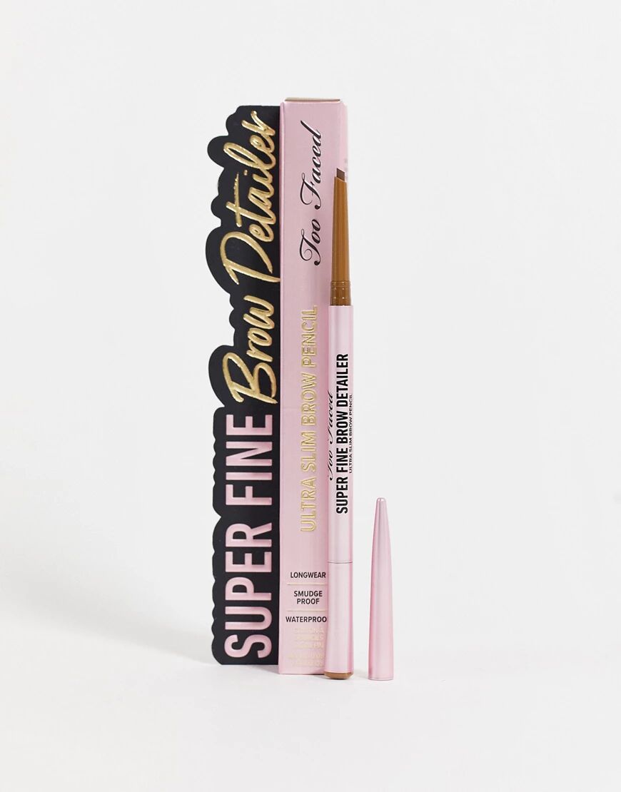 Too Faced Cosmetics Too Faced Superfine Brow Detailer Ultra Slim Brow Pencil-Brown  Brown