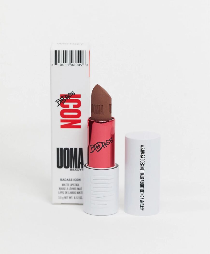 UOMA Beauty BadAss Icon Concentrated Matte Lipstick - Aretha-Pink  Pink