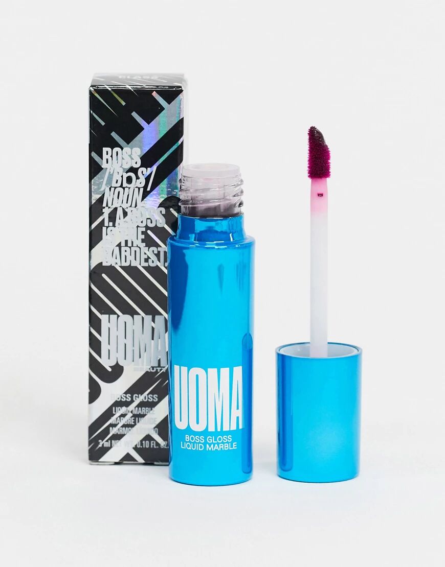 UOMA Beauty Boss Gloss Pure Colour Lip Gloss - Cray Cray-Purple  Purple