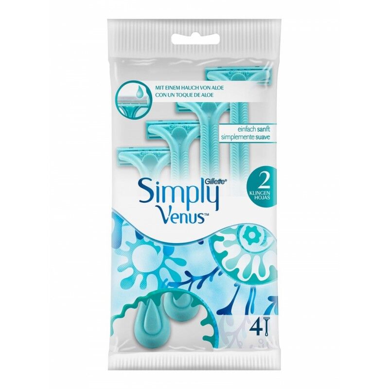 Gillette Simply Venus 2 4 stk Engangshøvler