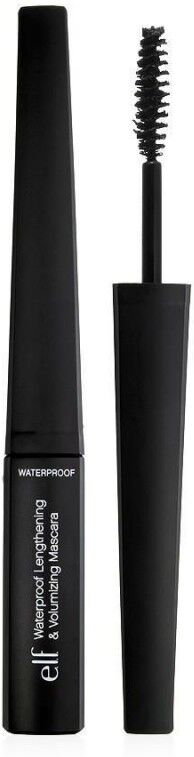 elf Waterproof Lengthening & Volumizing Mascara Black 9 ml Maskara