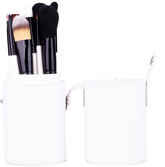 Basics Makeup Brush Set White 12 stk Pensel