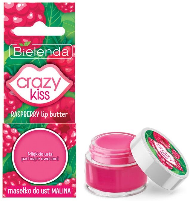 Bielenda Crazy Kiss Raspberry Lip Butter 10 g Lipbalm