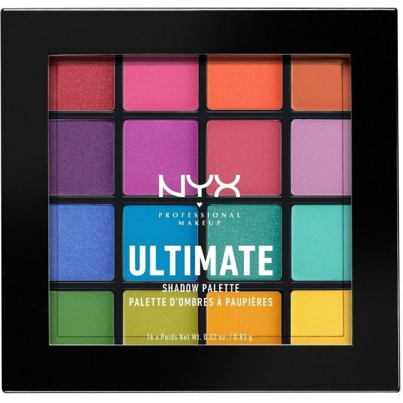 NYX Ultimate Shadow Palette Brights 1 stk Øyenskygge