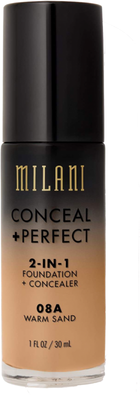 Milani Conceal + Perfect 2in1 Foundation + Concealer 08A Warm Sand 30 ml Foundation