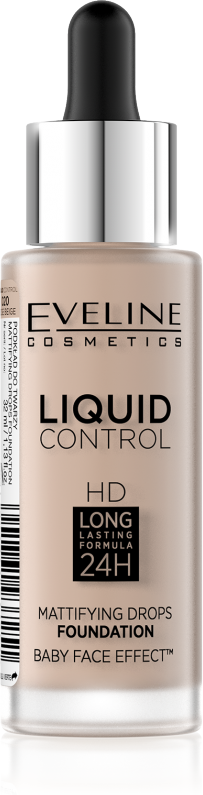 Eveline Liquid Control Foundation 020 Rose Beige 32 ml Foundation