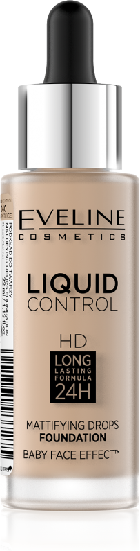 Eveline Liquid Control Foundation 040 Warm Beige 32 ml Foundation