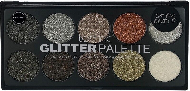 Technic Glitter Palette Stardust 1 stk Sminkepalett