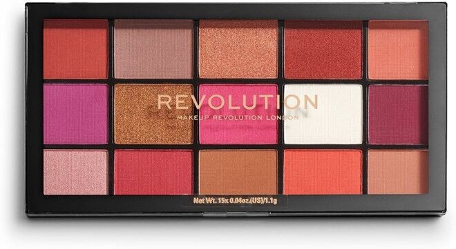 Revolution Makeup Reloaded Palette Red Alert 16,5 g Øyenskygge