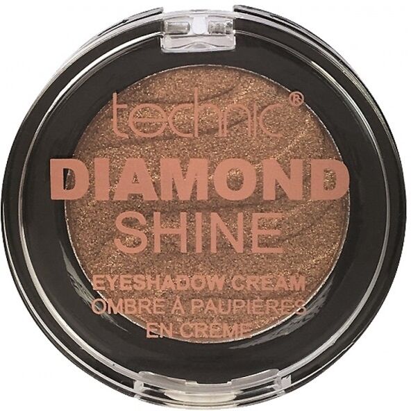 Technic Diamond Shine Eyeshadow Cream Golden Toppaz 1 stk Øyenskygge