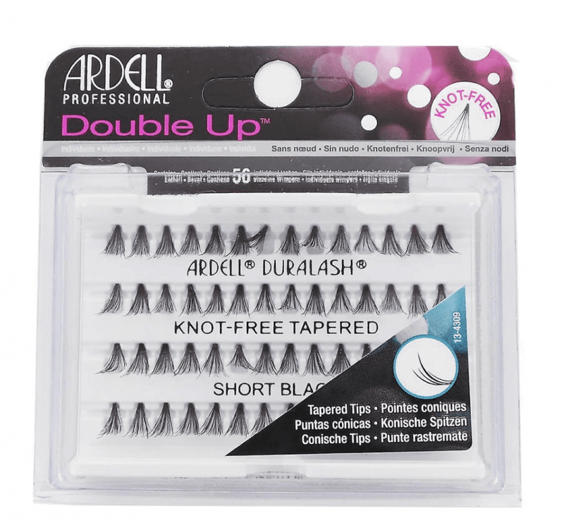 Ardell Double Up Individual False Lashes Knot-Free Short Black 56 stk Falske øyevipper