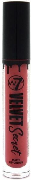 W7 Velvet Secret Pink Matte Lip Colour Vino Tinto 2,5 ml Leppestift