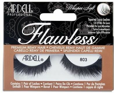 Ardell Flawless Lashes Black 803 1 par Falske øyevipper