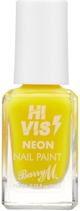 Barry M. Hi Vis Neon Nail Paint Yellow Flash 10 ml Neglelakk