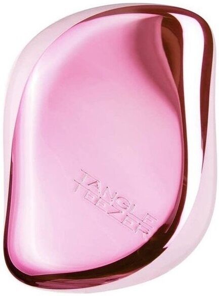 Tangle Teezer Compact Baby Doll Pink Chrome 1 stk Hårbørste