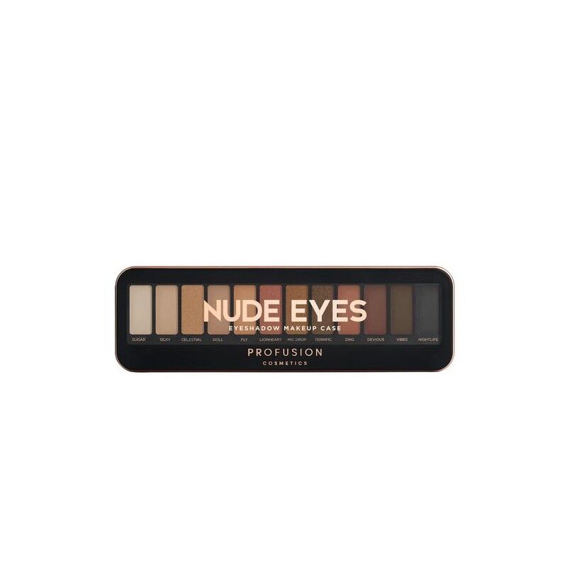 Profusion Pro Makeup Case Nude Eyes 10,2 g Sminkepalett