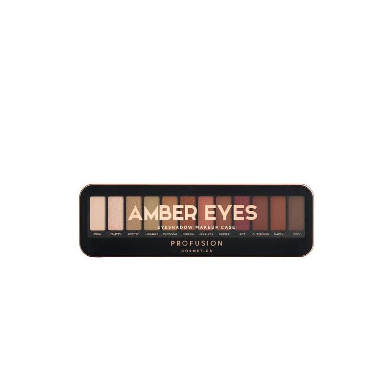 Profusion Pro Makeup Case Amber Eyes 10,2 g Sminkepalett