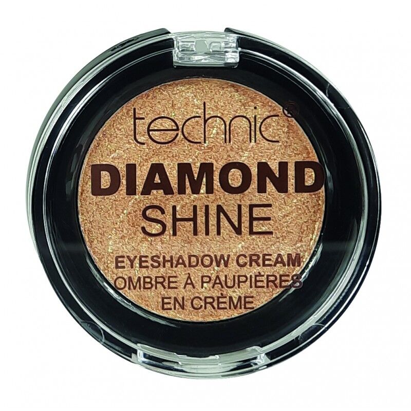 Technic Diamond Shine Eyeshadow Cream Fool's Gold 1 pcs Øyenskygge