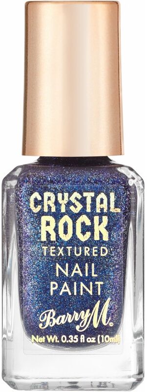 Barry M. Crystal Rock Textured Nail Paint Blue Sapphire 10 ml Neglelakk