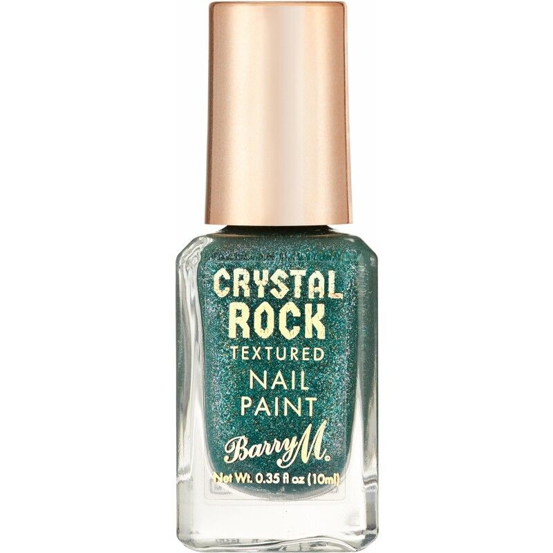 Barry M. Crystal Rock Textured Nail Paint Emerald Green 10 ml Neglelakk