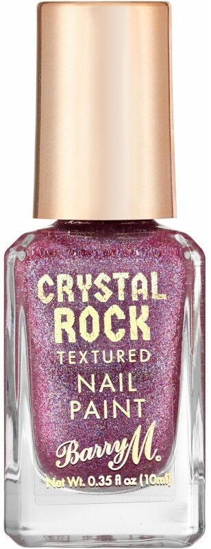 Barry M. Crystal Rock Textured Nail Paint Amethyst 10 ml Neglelakk