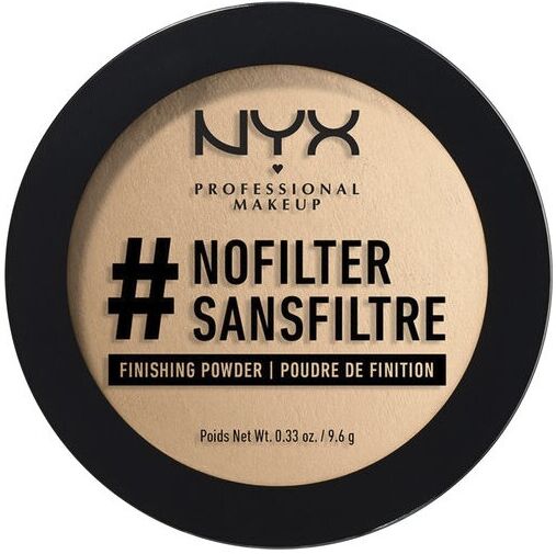 NYX Nofilter Finishing Powder Medium Olive 9,6 g Pudder