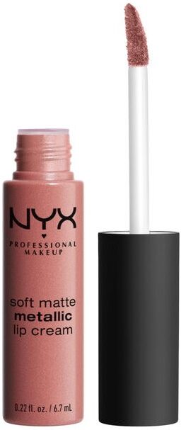 NYX Soft Matte Metallic Lip Cream Cannes 8 ml Leppestift