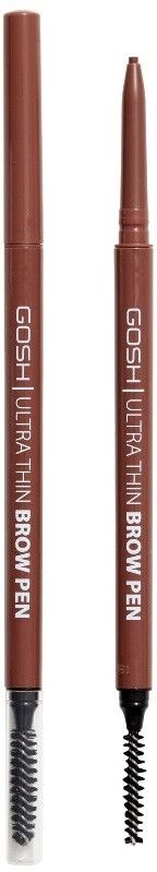 GOSH Ultra Thin Brow Pen 001 Brown 1 stk Øyenbrynsblyant