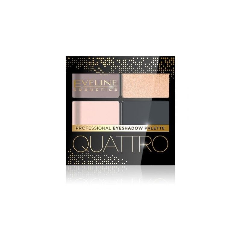 Eveline Eyeshadow Quattro 02 3,2 g Øyenskygge