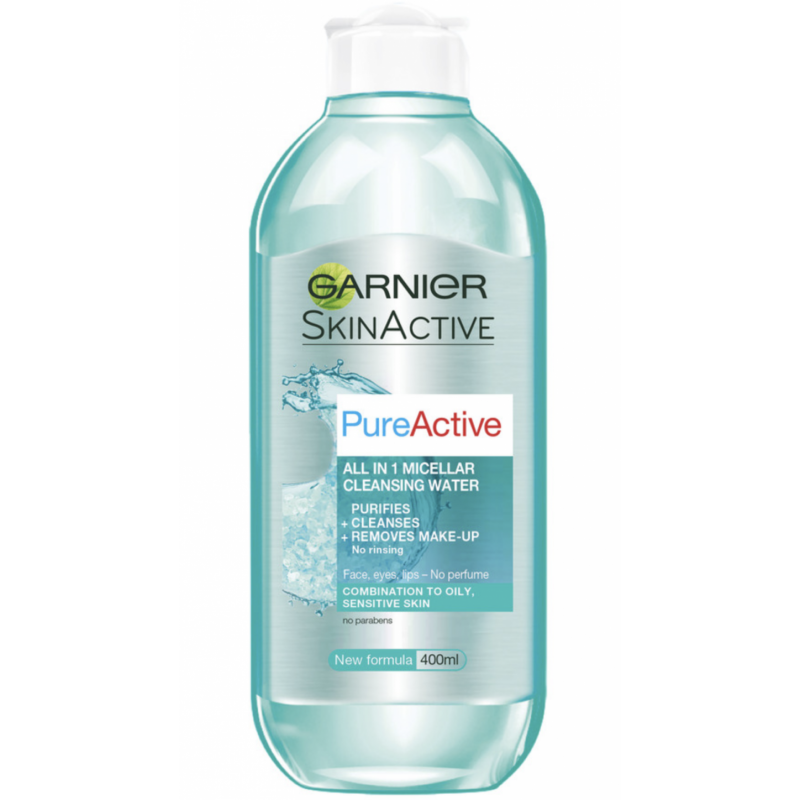 Garnier Pure Active All In 1 Micellar Cleansing Water 400 ml Sminkefjerner