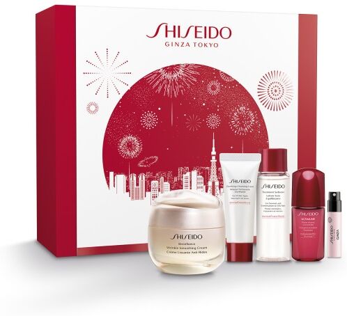 Shiseido Benefiance Gift Set 50 ml + 15 ml + 30 ml + 10 ml + 0,8 ml Gaveeske